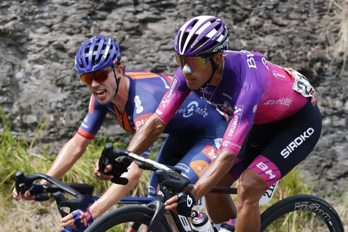 Sergio Chumil padece un virus durante "La Vuelta" 