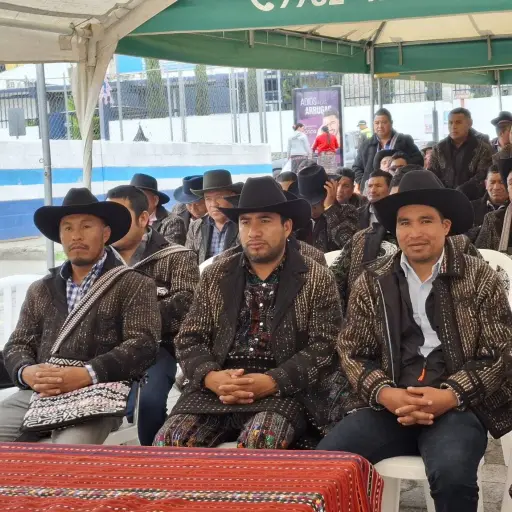Líderes comunitarios de Sololá. ,Municipalidad Indígena de Sololá.