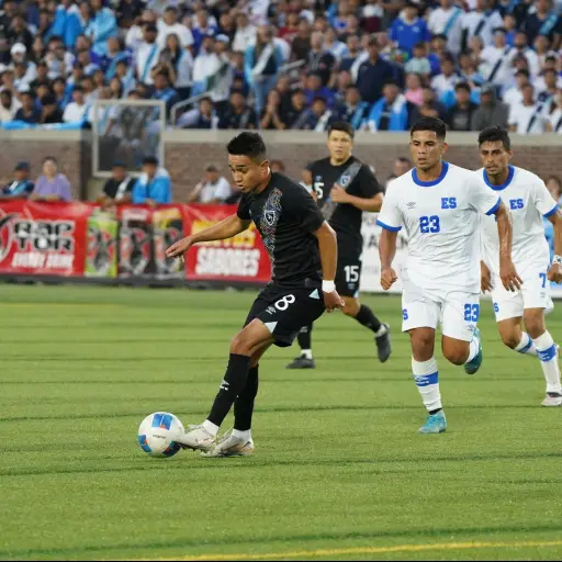 Partido amistoso entre Guatemala y El Salvador en mayo del 2025 - FFG