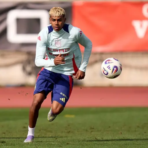Lamine Yamal está concentrado con la Selección de España 