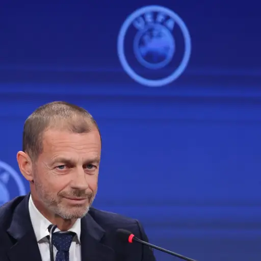 Aleksander Ceferin, presidente de la UEFA - EFE/EPA/ANDREJ CUKIC