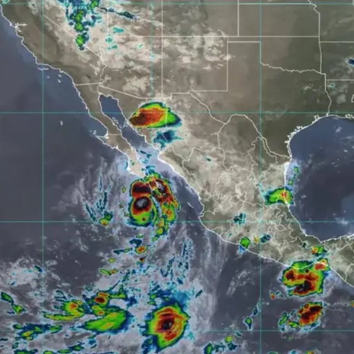 Huracán Lorena se fortalece y mantendrá lluvias en México ,CONAGUA