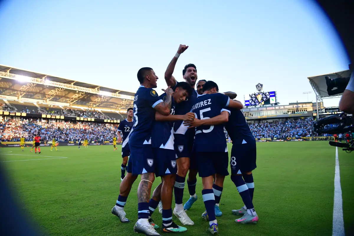 Celebración de Guatemala en la Copa Oro 2025 - Concacaf