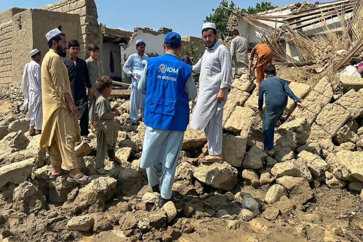 Terremoto en Afganistán 2025, EFE