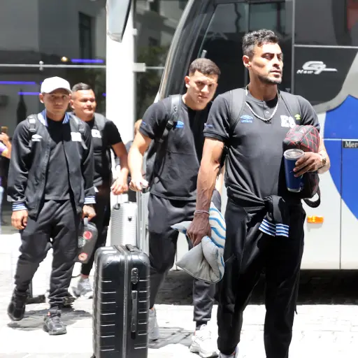 La Selección Nacional de El Salvador llegó a Guatemala