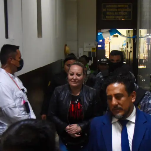 María Marta Castañeda Torres fue trasladada a la Torre de Tribunales para comparecer en audiencia por el caso en el que se le vincula con el ataque contra una fiscal. ,Omar Solís/Emisoras Unidas