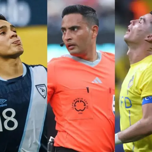 El árbitro que encendió a Guatemala y discutió con Cristiano Ronaldo. ,Especial.