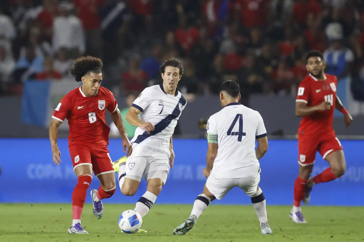 Partido entre Panamá y Guatemala por las Eliminatorias Mundialistas - EFE