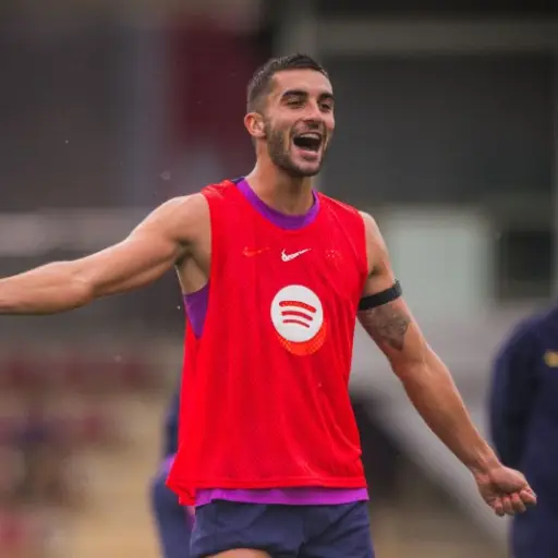 Entrenamiento de Barcelona con Hansi Flick al mando 