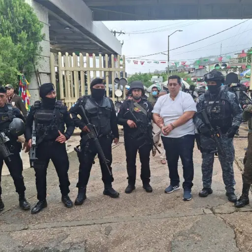 Roger Roblero, alias El Peque, tenía vigente una orden de detención por el delito de homicidio calificado. ,PNC