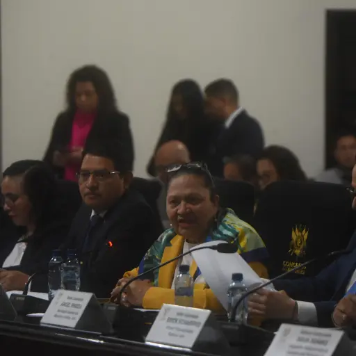 La fiscal general, Consuelo Porras, en el Congreso de la República para abordar el Presupuesto 2026. ,Omar Solís/Emisoras Unidas