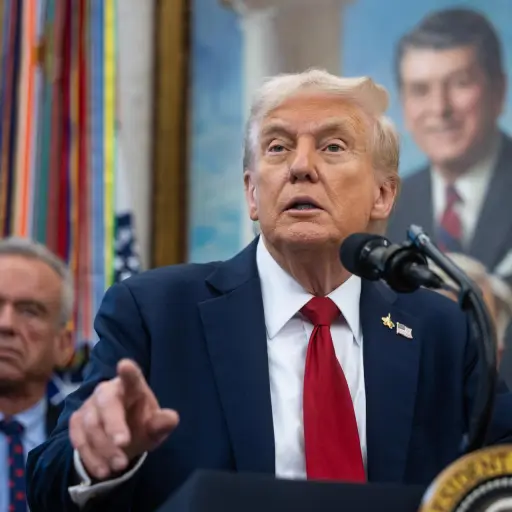 Donald Trump en la Casa Blanca ,EFE