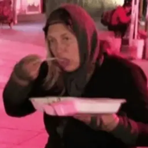 Elena Gouliakova, expatinadora rusa, es en la actualidad una persona indigente 