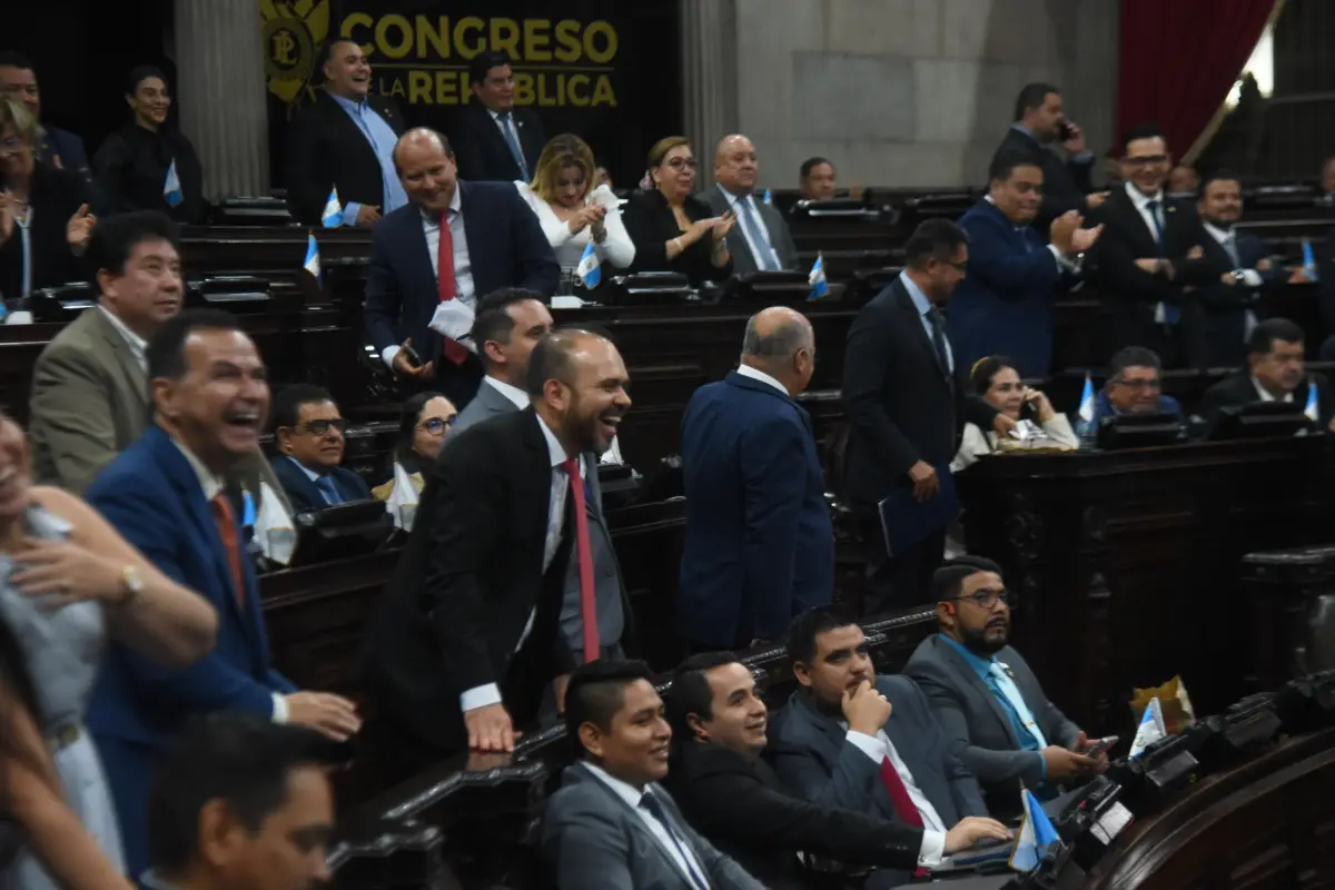 El Pleno del Congreso aprueba el Decreto 9-2025, Ley de protección y mejoramiento del medio ambiente. , Foto Omar Solís