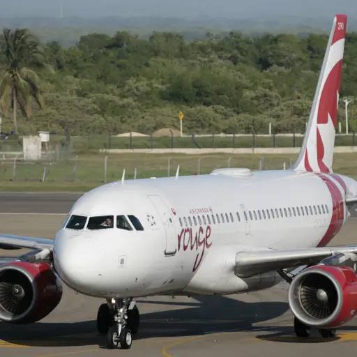 Fotografía de archivo de un avión de la aerolínea Air Canada ,Foto EFE