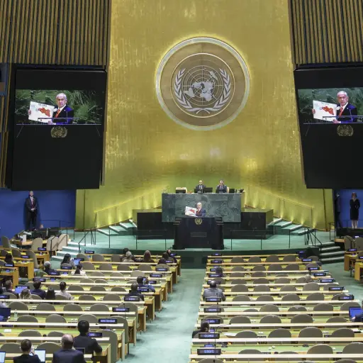 Discurso de Benjamín Netanyahu en la ONU ,EFE