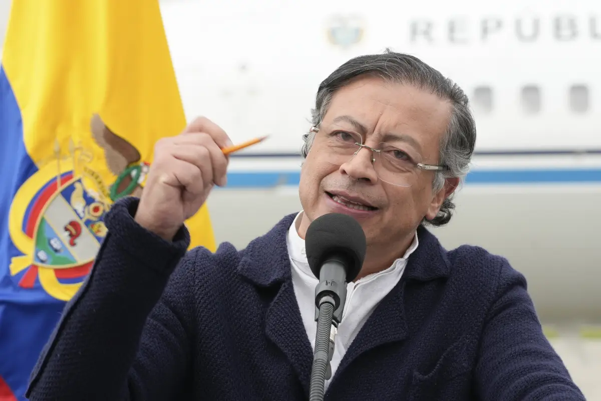 Gustavo Petro, presidente de Colombia., Foto EFE