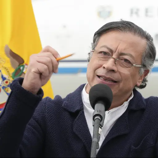 Gustavo Petro, presidente de Colombia. ,Foto EFE