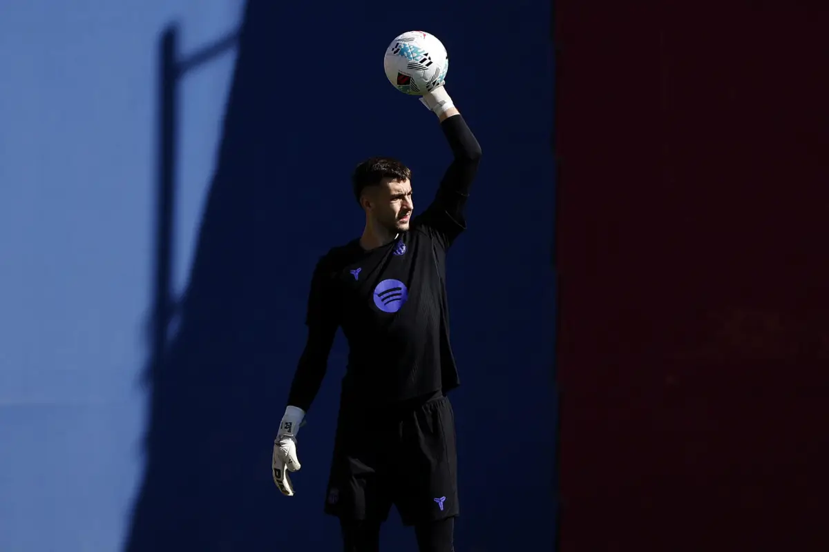 Joan García, portero del FC Barcelona - EFE