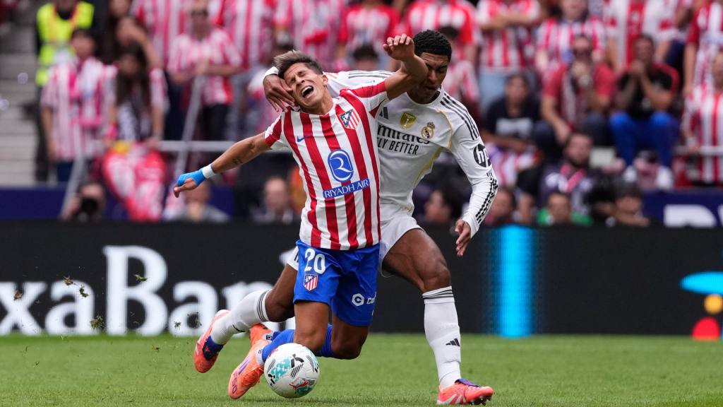Partido entre Atlético de Madrid y Real Madrid | EFE