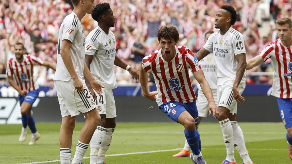 Partido entre Atlético de Madrid y Real Madrid | EFE