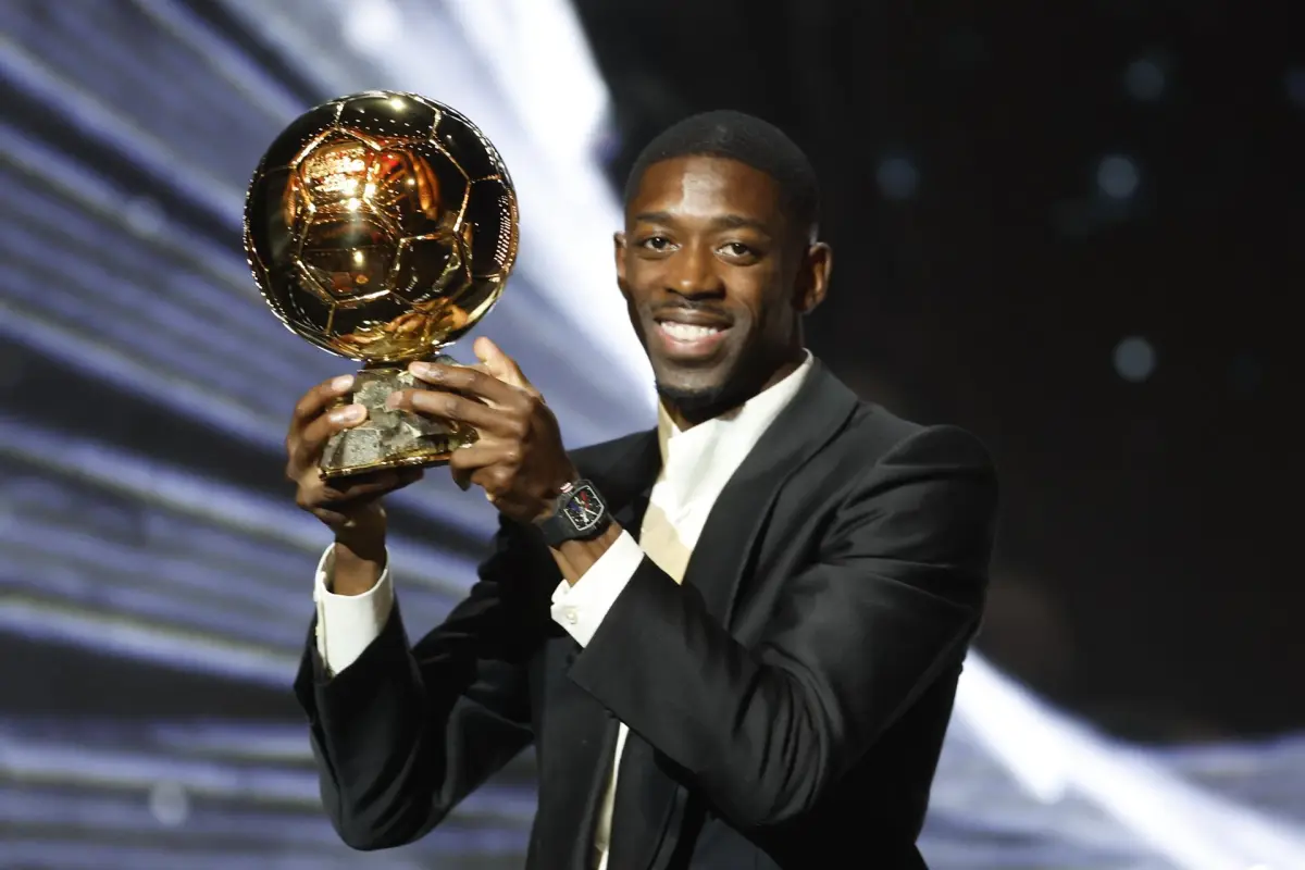 Ousmane Dembélé, ganador del Balón de Oro 2025 - EFE