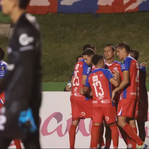Celebración de Xelajú MC ante Sporting San Miguelito - Alex Meoño