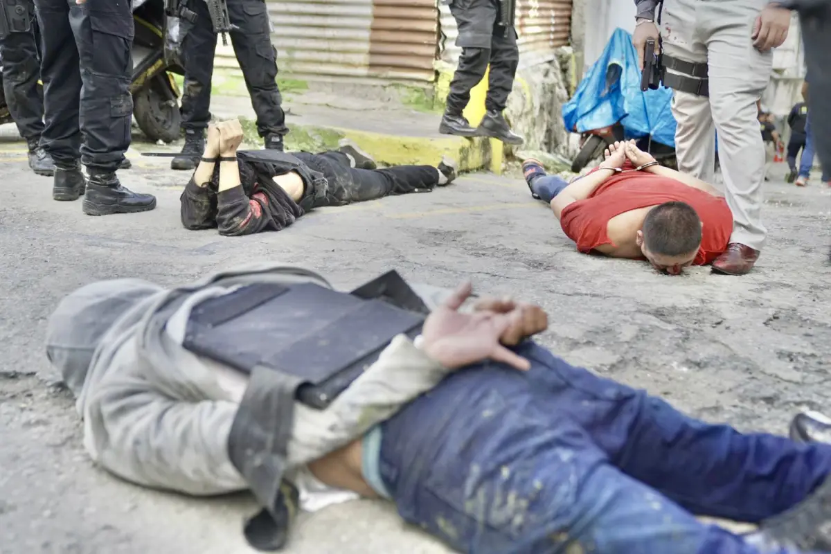 La Policía capturó a varios criminales en El Gallito., Foto PNC