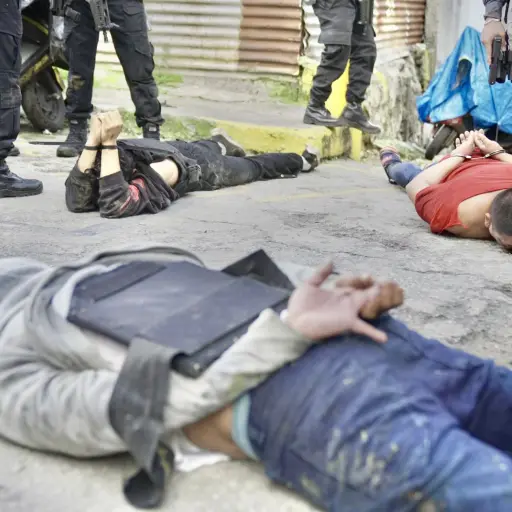 La Policía capturó a varios criminales en El Gallito. ,Foto PNC