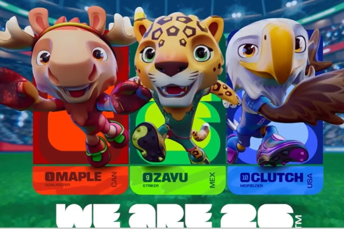 FIFA presentó a las tres mascotas oficiales de la Copa del Mundo de la FIFA 2026 