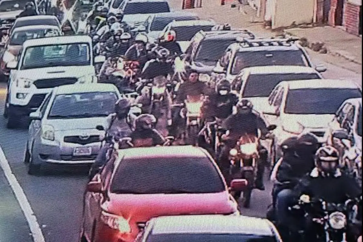 El tránsito complicado se observa en diversos puntos de Boca del Monte., PMT de Villa Canales