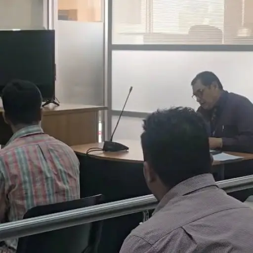 En la audiencia se les notificó los motivos de detención a los implicados en el ataque contra la PNC. ,Ángel Oliva/EU