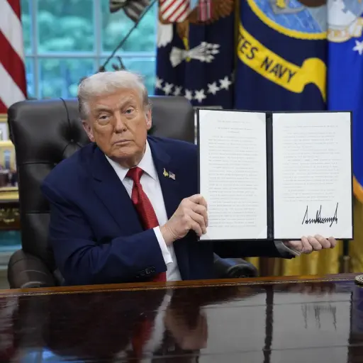 Trump firma orden ejecutiva para el funcionamiento de TikTok en EE. UU. ,EFE