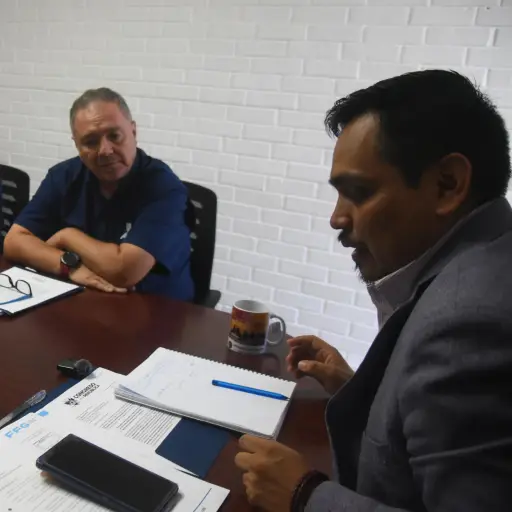 Diputado José Chic en reunión con federativos