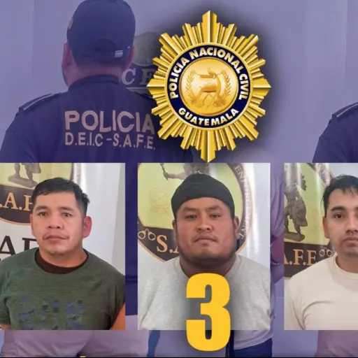 Tres guatemaltecos fueron detenidos tras ser retornados de EE.UU. ,Captura de pantalla
