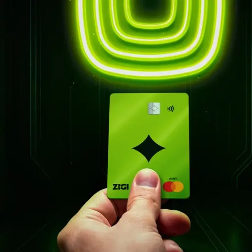 Nueva tarjeta ZIGI y Mastercard  ,Cortesía