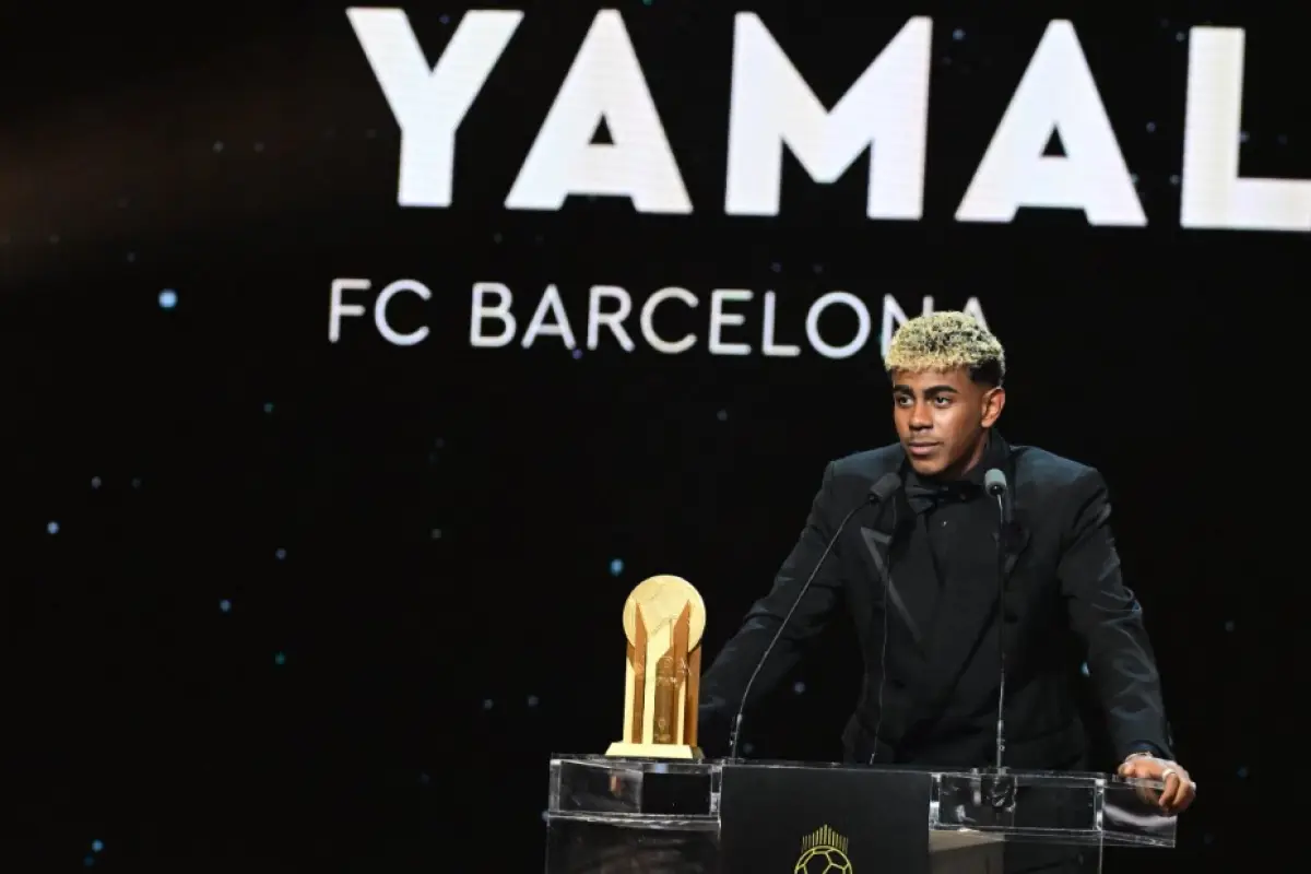 Lamine Yamal gana el Trofeo Kopa