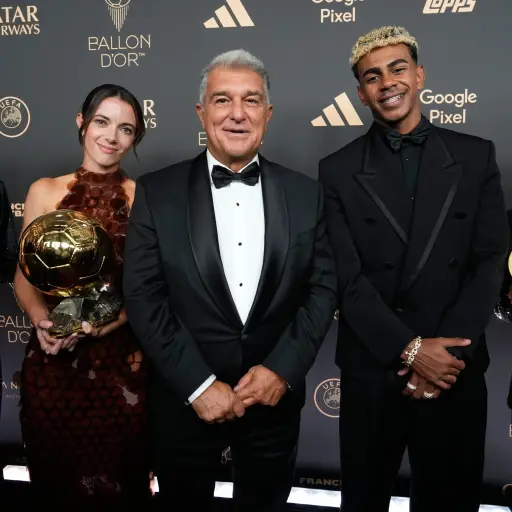 El Barcelona terminó con tres premios individuales para sus jugadores 