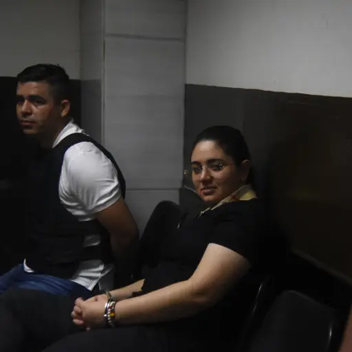 María Fernanda Bonilla y José Luis Marroquín, implicados en el crimen contra Melisa Palacios, comparecen a audiencia de recusación el martes 23 de septiembre. ,Omar Solís/Emisoras Unidas