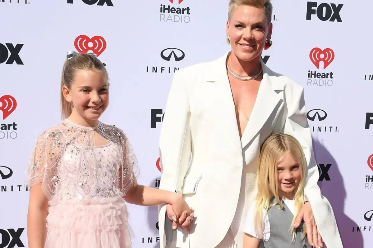 Pink y sus hijos, Instagram
