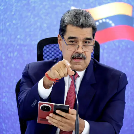 El presidente de Venezuela, Nicolás Maduro, fue captado el pasado 15 de septiembre, durante una rueda de prensa, en Caracas (Venezuela) , EFE/Miguel Gutiérrez