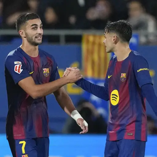 Ferran Torres fue la gran figura del Barcelona 