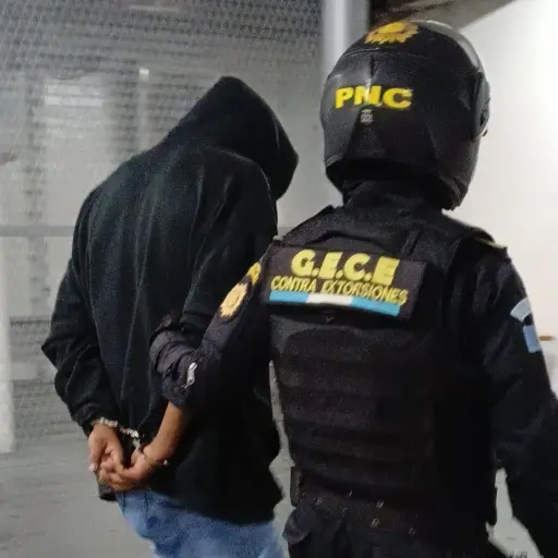 Según la PNC, la mayoría de detenidos son supuestos pandilleros. ,PNC de Guatemala.