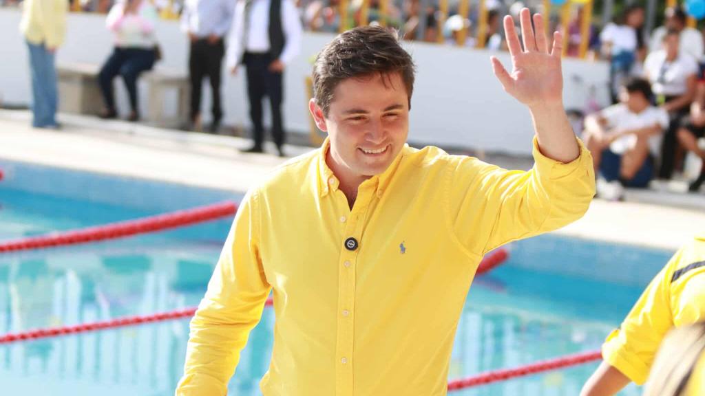 Inauguran piscina en polideportivo de Santa Catarina Pinula | Álex Meoño