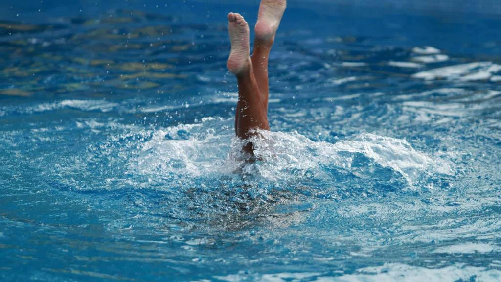 Inauguran piscina en polideportivo de Santa Catarina Pinula | Álex Meoño