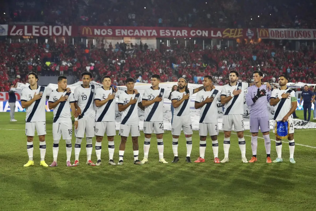 Selección de Guatemala se prepara para partidos de octubre 