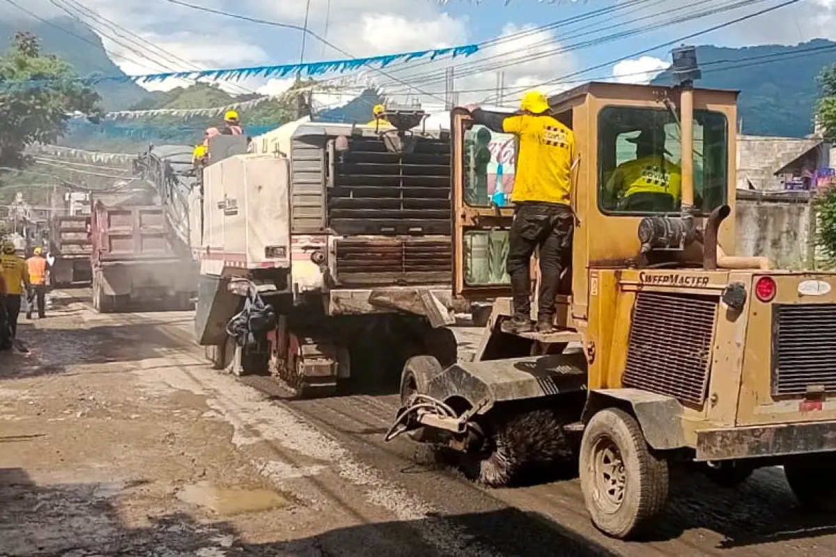 Las autoridades han desarrollado trabajos en carretras como la CA1-Occidente., COVIAL-CIV.