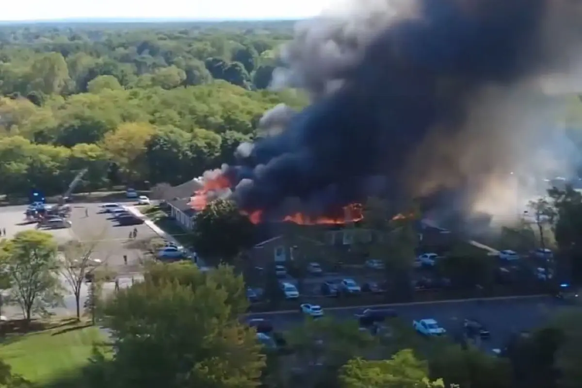 Tiroteo en EE. UU., Captura de pantalla video X.