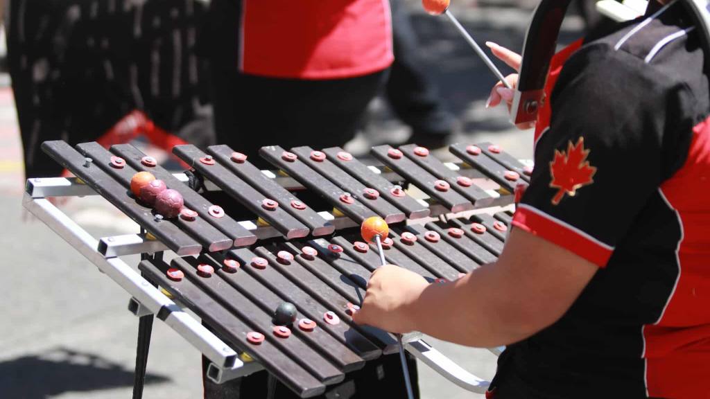 Exalumnos despiden el mes patrio con desfile en la zona 1 | Álex Meoño