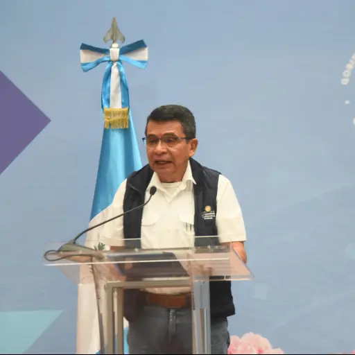 El ministro de Comunicaciones, Miguel Ángel Díaz, durante una conferencia en el Palacio Nacional. ,Omar Solís/Emisoras Unidas